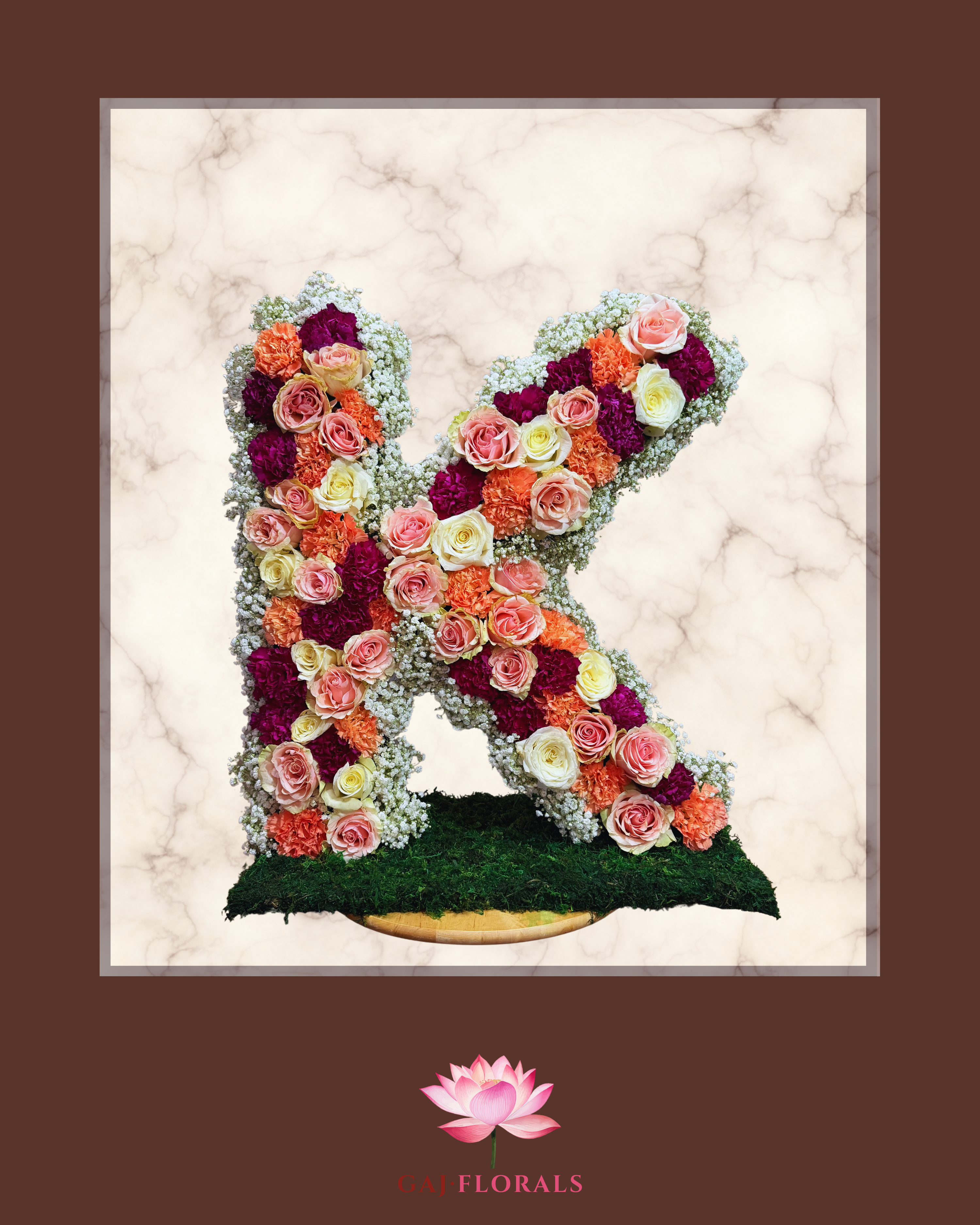 Floral Letter (Real)